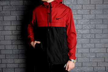 Анорак nike President оранжево-черный XL F0010 фото