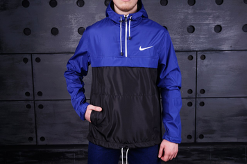 Анорак nike President сине-черный M F0010 фото