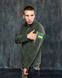Тактическая флисовая кофта хаки L M0002 фото 4