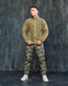 Тактическая флисовая кофта бежевый S M0002 фото 4